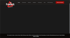 Desktop Screenshot of fahrschule-haist.de